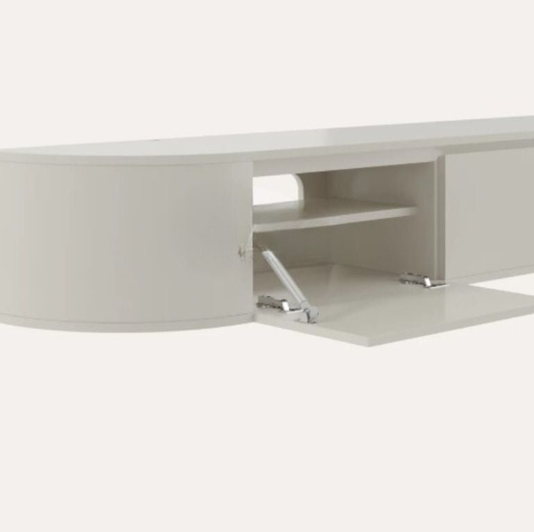 japandi tv meubel beige
