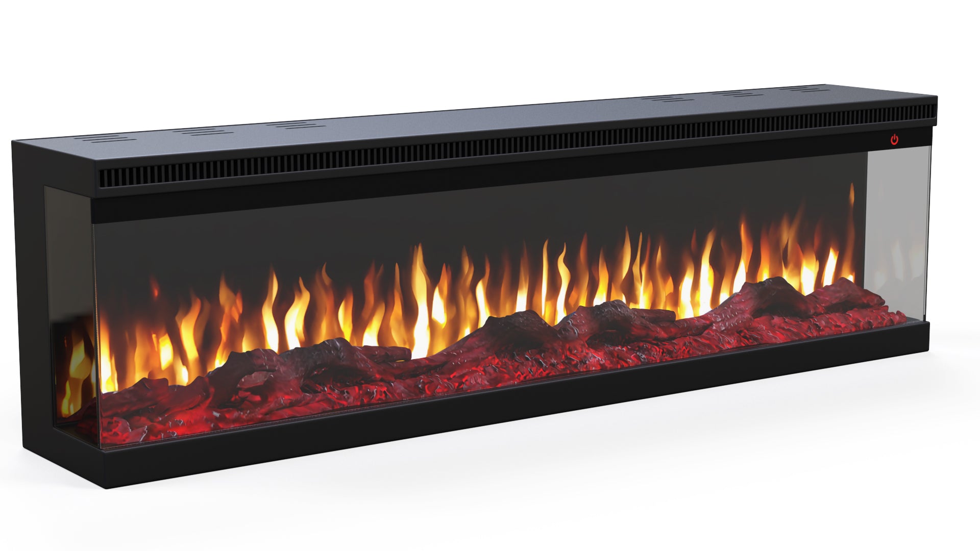 Elektrische sfeerhaard 3-zijdig NERO 36″ inch – 91cm
