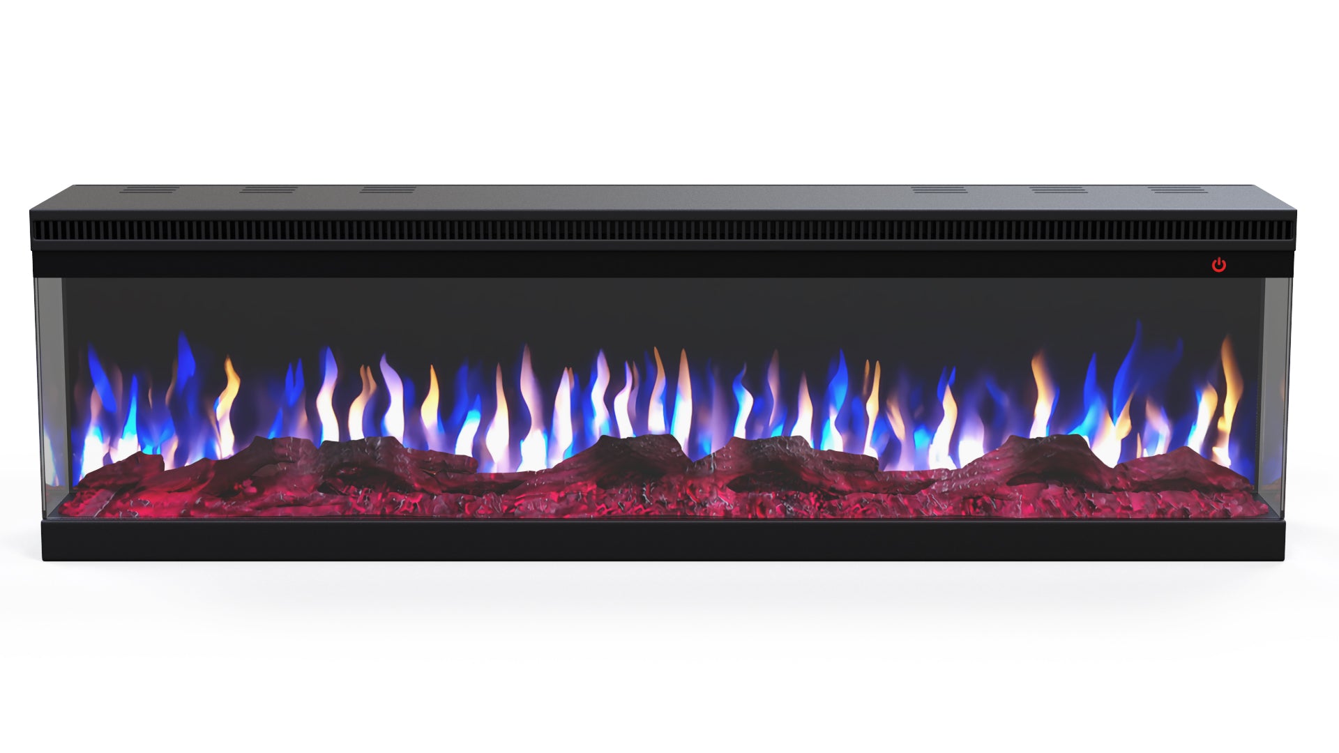 Elektrische sfeerhaard 3-zijdig NERO 36″ inch – 91cm