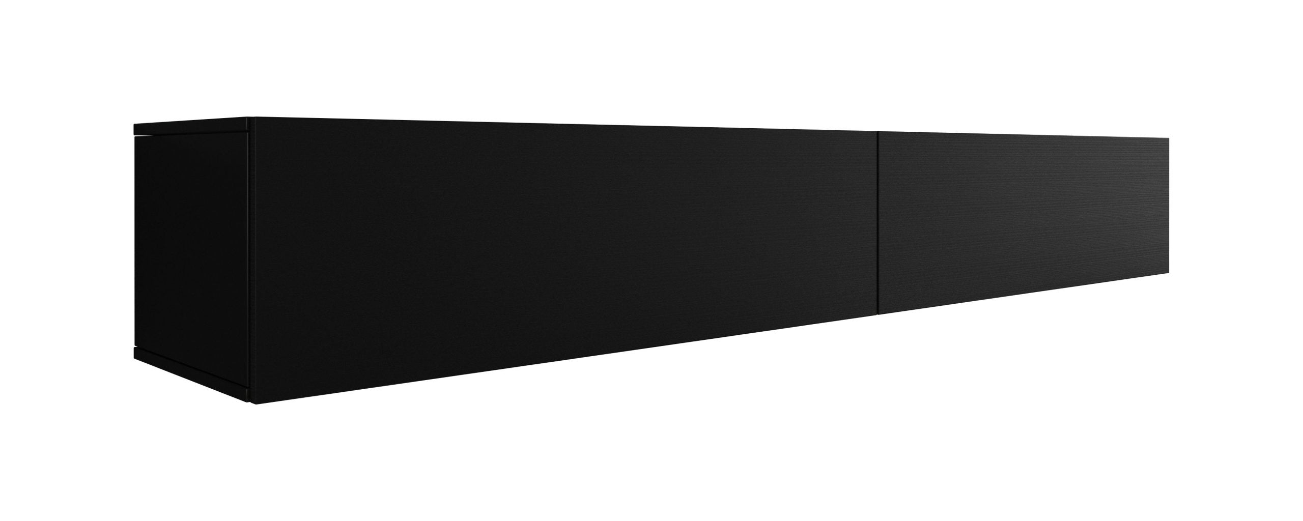 TV-Meubel JACKO - Mat Zwart - 200 cm